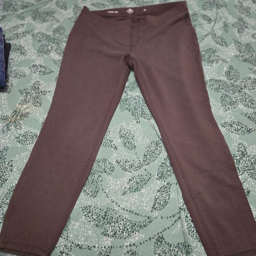 Plus Size - St. John's Bay Ponte Skinny Pants